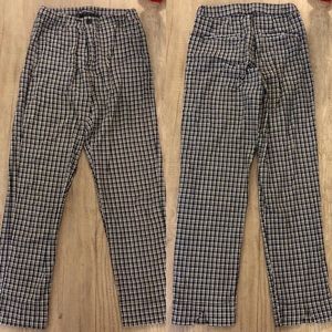 Checkered patterned Brandy Melville black and white pants